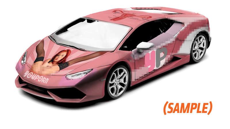 Illustration for article titled YouPorn Wants You To Design The Look Of Its Lamborghini